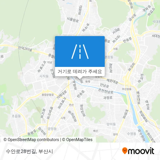 수안로28번길 지도