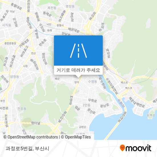 과정로5번길 지도