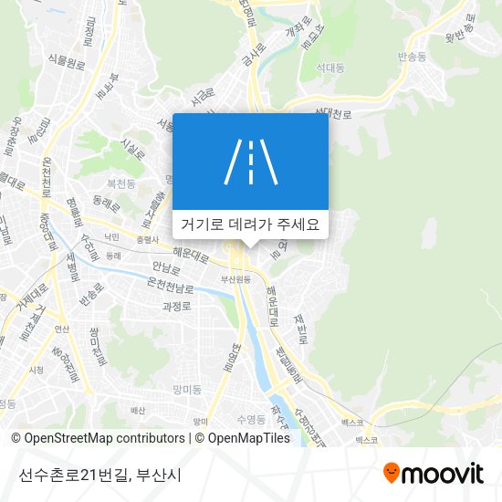 선수촌로21번길 지도