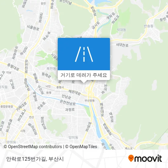 안락로125번가길 지도