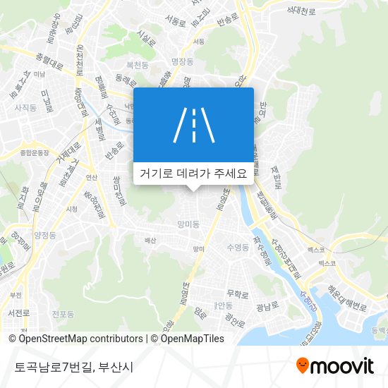 토곡남로7번길 지도