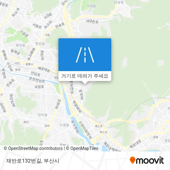 재반로132번길 지도