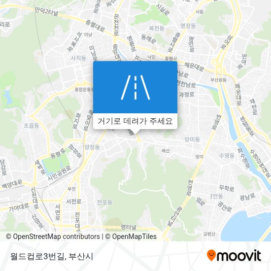 월드컵로3번길 지도