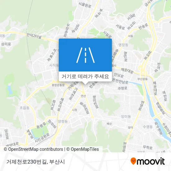 거제천로230번길 지도