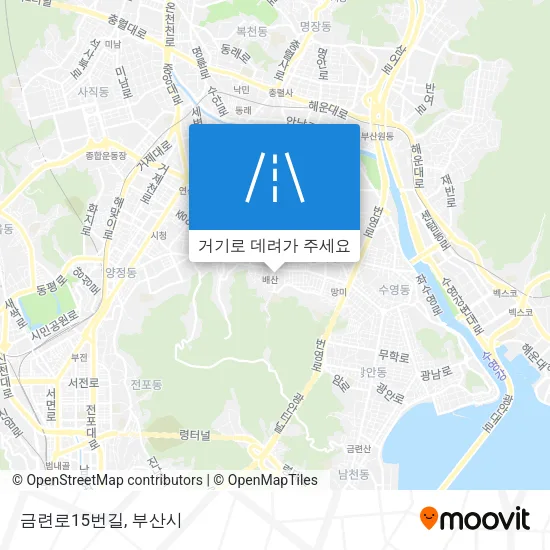금련로15번길 지도