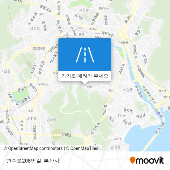 연수로208번길 지도