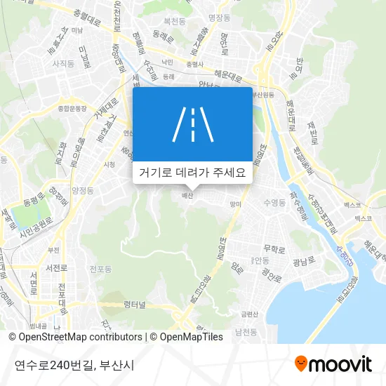 연수로240번길 지도