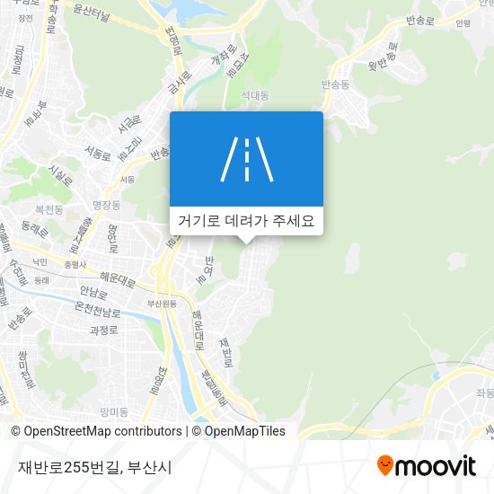 재반로255번길 지도