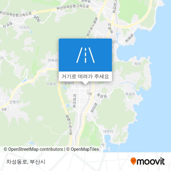 차성동로 지도