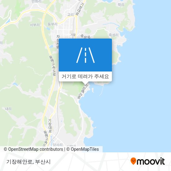 기장해안로 지도