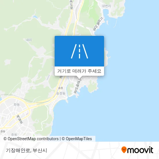 기장해안로 지도