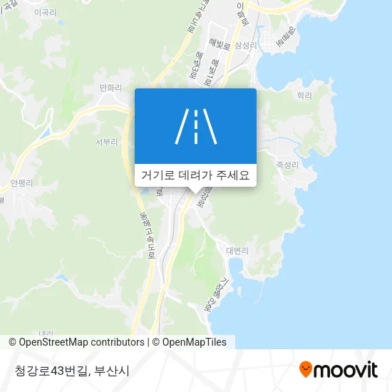 청강로43번길 지도