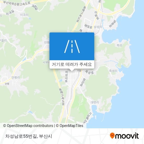 차성남로55번길 지도