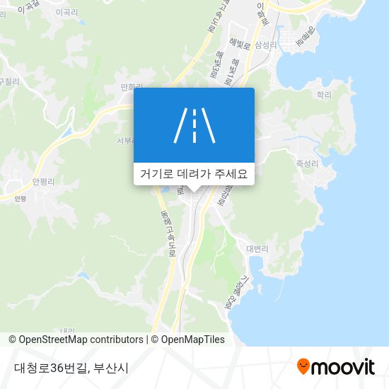 대청로36번길 지도