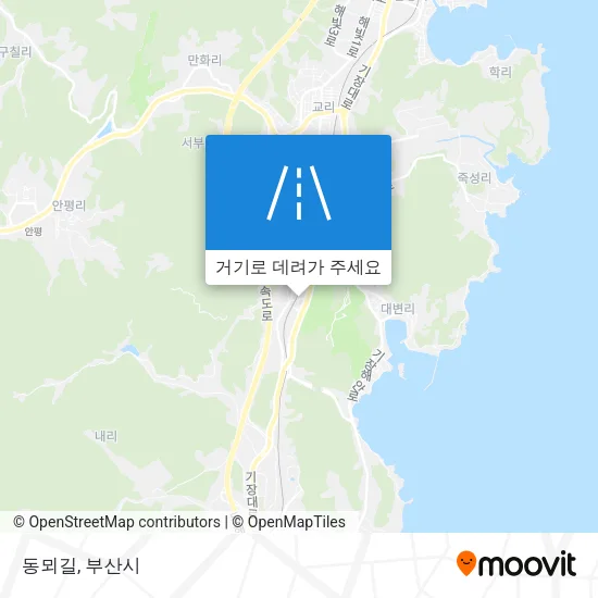 동뫼길 지도
