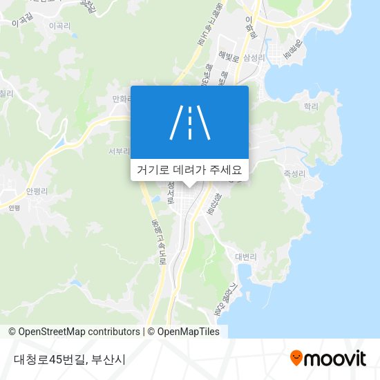 대청로45번길 지도