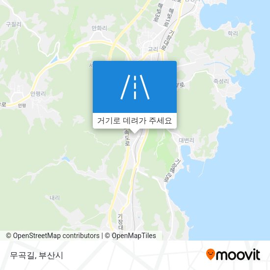 무곡길 지도