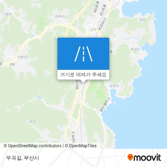 무곡길 지도