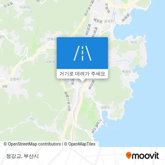 청강교 지도
