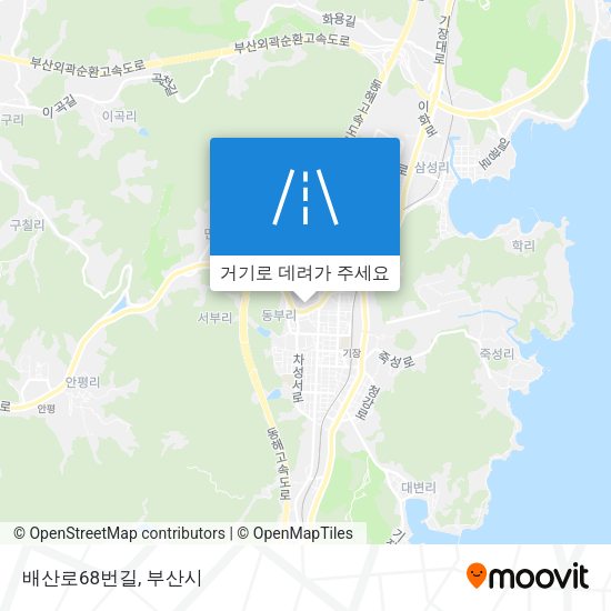 배산로68번길 지도