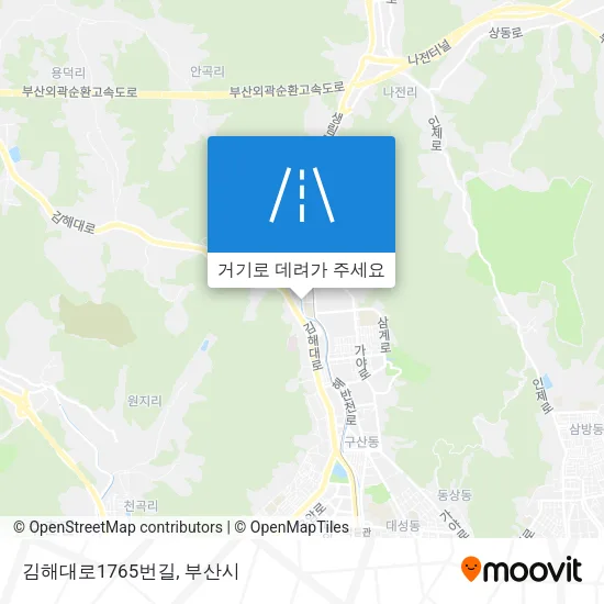 김해대로1765번길 지도