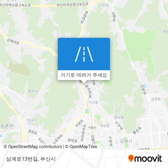 삼계로13번길 지도