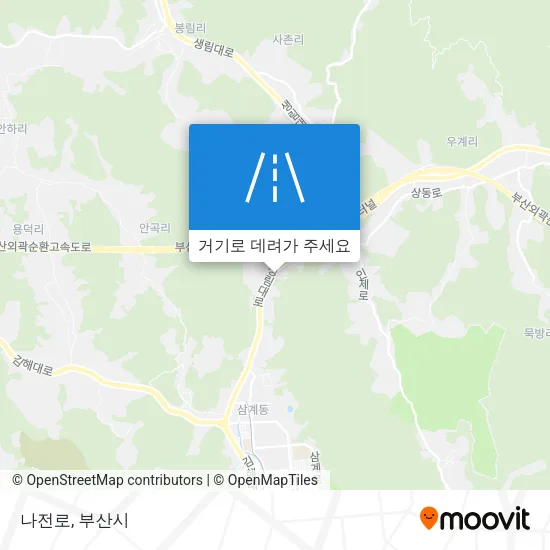 나전로 지도