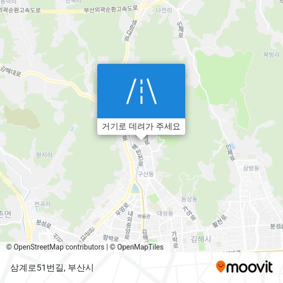 삼계로51번길 지도