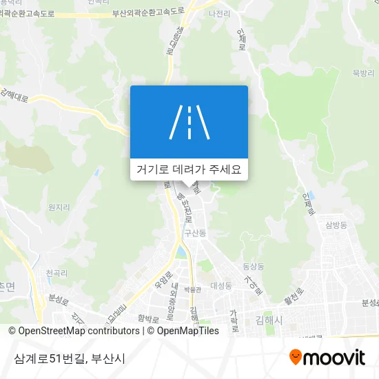 삼계로51번길 지도