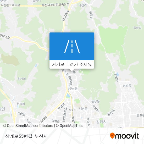 삼계로55번길 지도