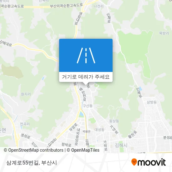 삼계로55번길 지도
