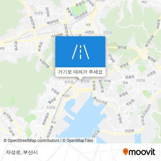자성로 지도