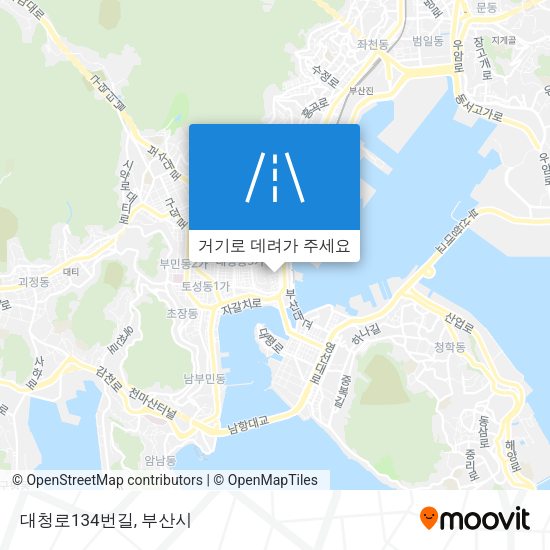 대청로134번길 지도
