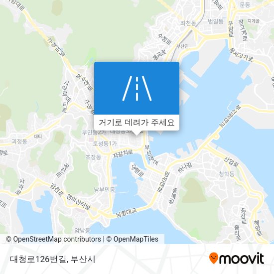 대청로126번길 지도
