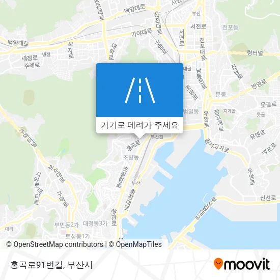 홍곡로91번길 지도