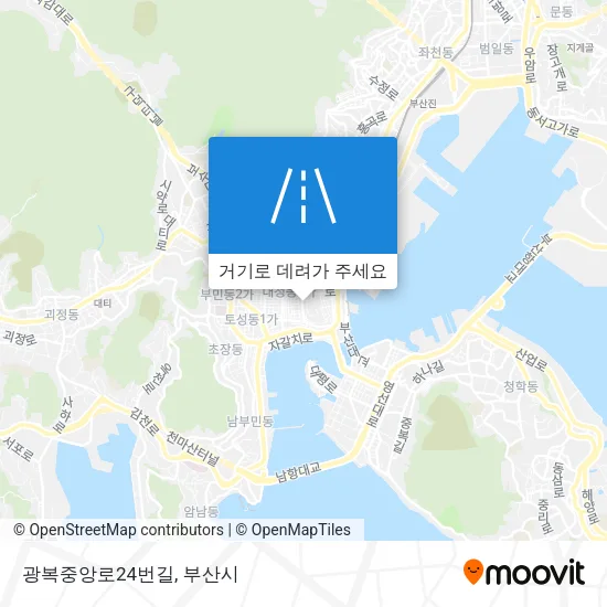 광복중앙로24번길 지도