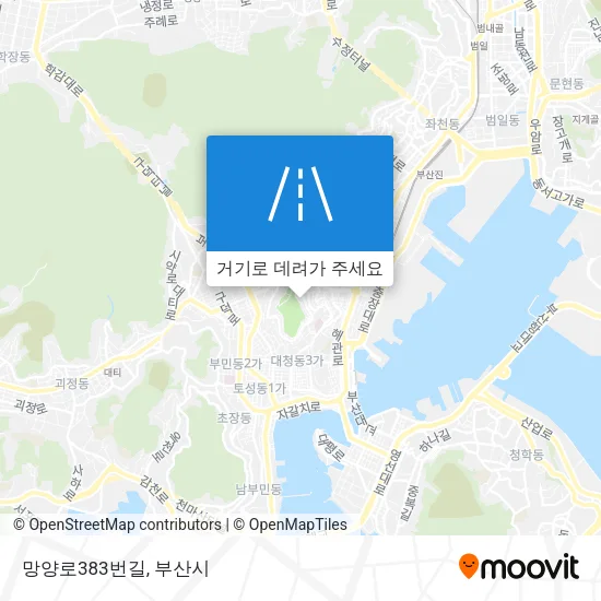 망양로383번길 지도