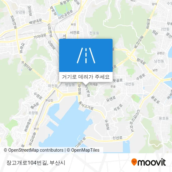 장고개로104번길 지도