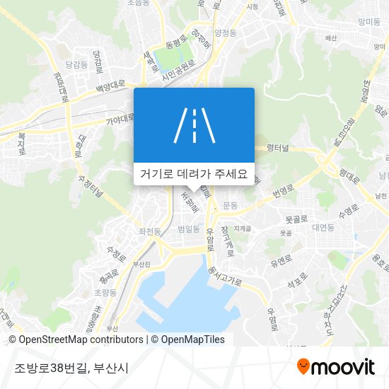 조방로38번길 지도