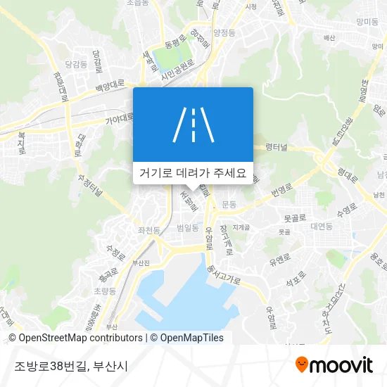 조방로38번길 지도