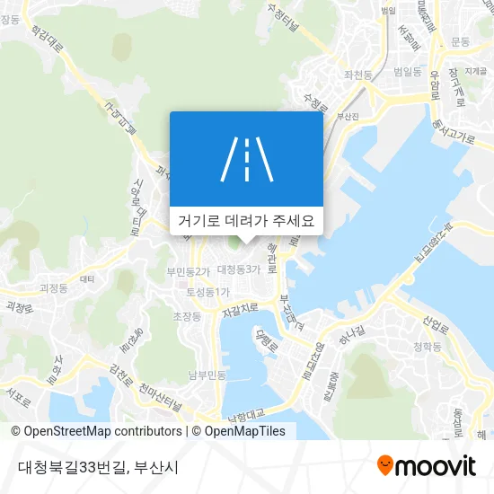 대청북길33번길 지도