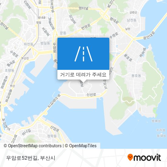 우암로52번길 지도