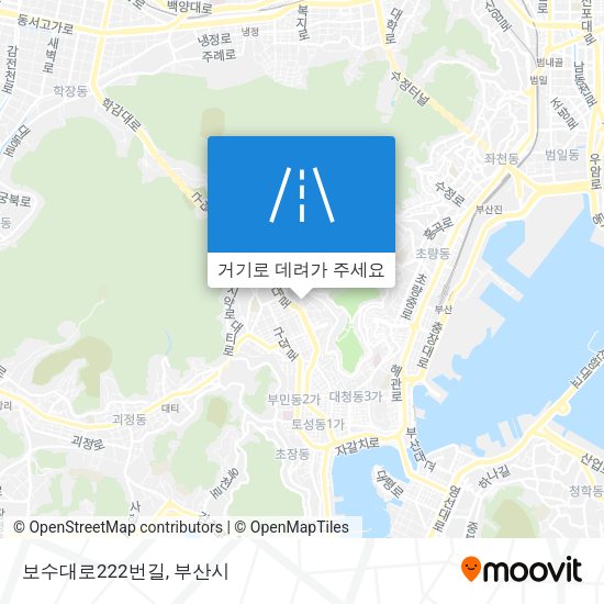 보수대로222번길 지도