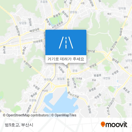 범5호교 지도