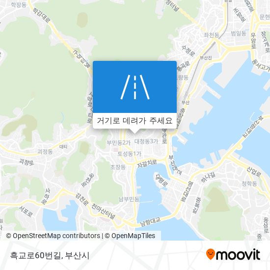 흑교로60번길 지도