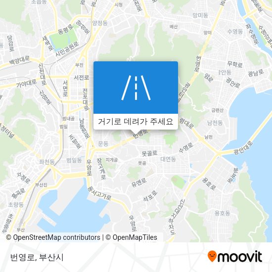 번영로 지도