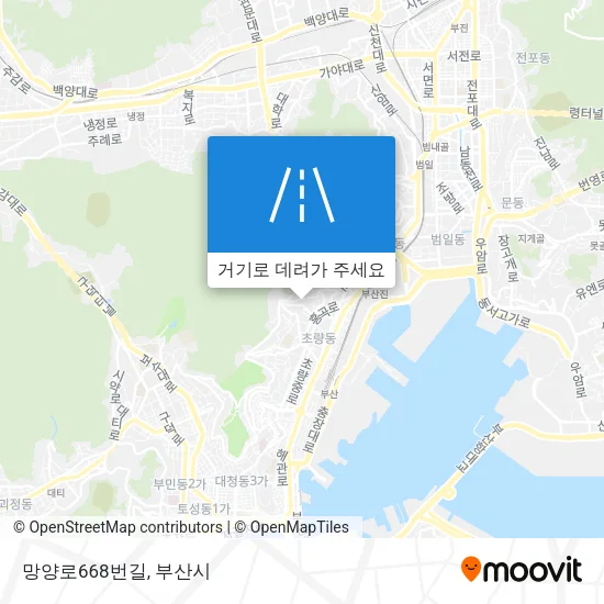망양로668번길 지도