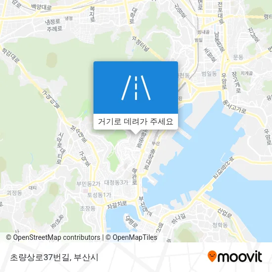 초량상로37번길 지도