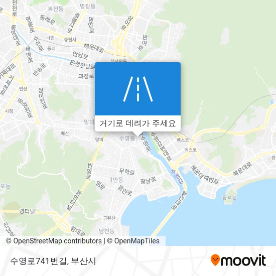 수영로741번길 지도