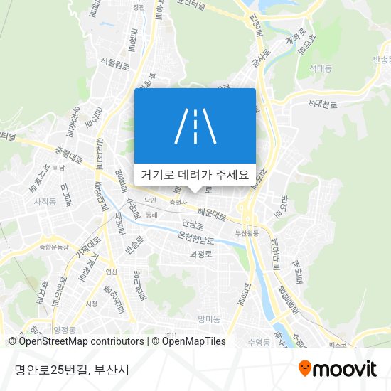 명안로25번길 지도